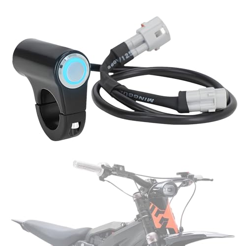 Image of Headlight Switch On /Off for Sur Ron Surron Light Bee X E-Ride Pro SS SR S 72V 48V Rawrr Mantis X Talaria Sting MX3 X260 X160 Mini Electric Dirt Bike Plug and Play