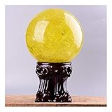HDKYSWBUEJ Adornos de Feng Shui, bola de cristal, bola de fotografía, topacio agrietado, oficina, regalo decorativo para fotografía (6 cm)