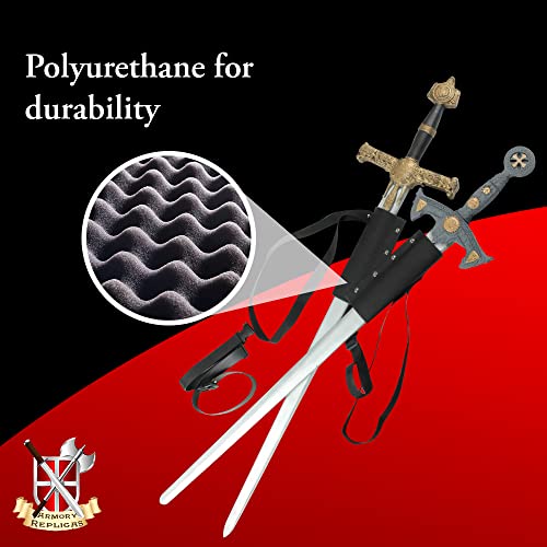 Armory Replicas Universal Lightning Warrior Double Sword Sheath #TOP3