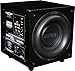 Earthquake Sound MiniMe DSP P-12 12-inch Powered Subwoofer with DSP Control and SLAPS Passive Radiator Technology, Black