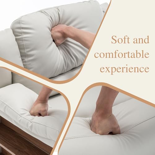 Sillón reclinable cómodo beige con masaje y almacenamiento miniatura 6