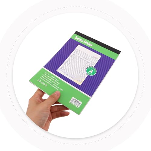 Libro de órdenes comerciales portátil para administración y gestión en operaciones de oficina 3