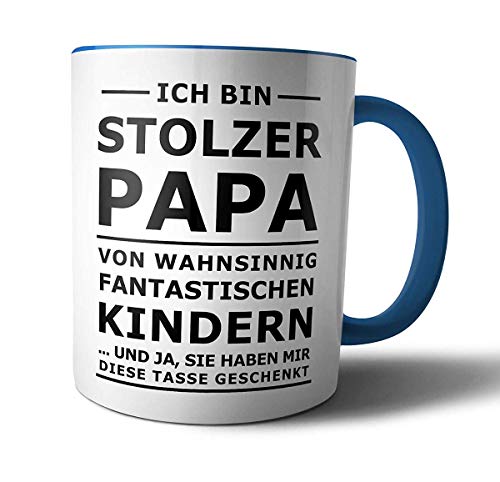 creativgravur® Tasse mit Spruch STOLZER PAPA, STOLZE MAMA Kaffeetasse Kaffeebecher Kaffeepot Frühstückstasse Bürotasse, Motiv:Motiv 14 Cover