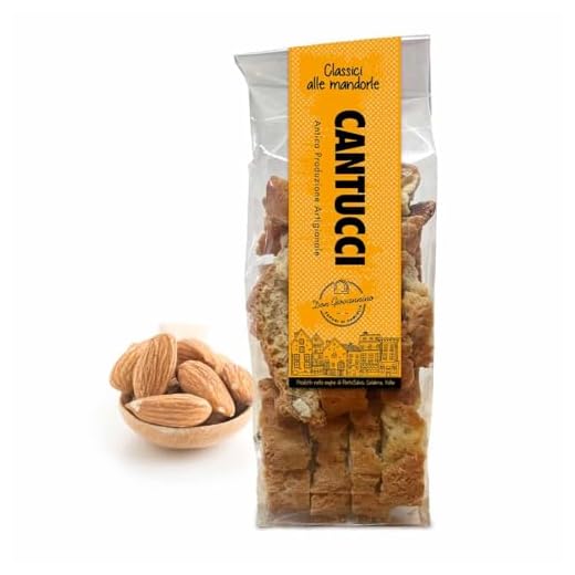Cantucci Artigianali Don Giovannino - 200g - classici alle mandorle - FATTI A MANO