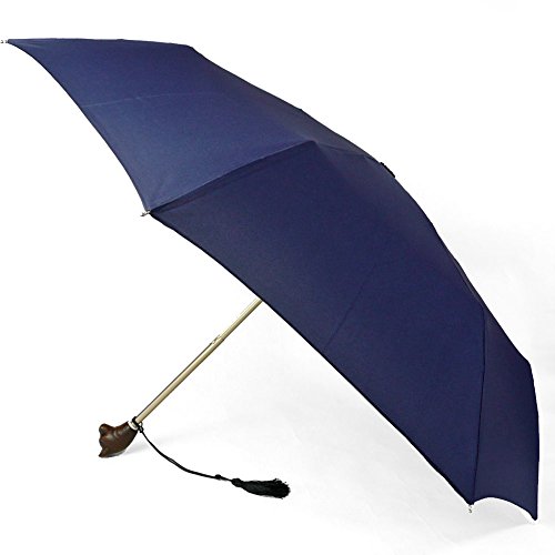 [ギ・ド・ジャン]シャ 晴雨兼用傘 折傘  猫  (MARINE(マリン))