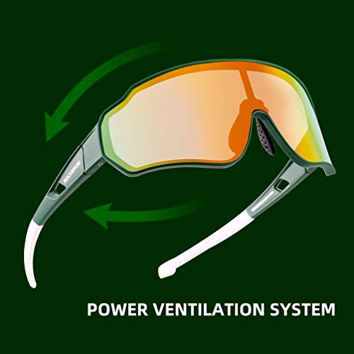 Image of ROCKBROS Polarized Sunglasses UV Protection for Women Men Cycling Sunglasses