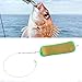 YIJU Fishing Lure Flasher Supplies, Versatile Gift Convenient Compact Fishing Flasher, Flashing Trolling Lure for Men Angler Women, Green
