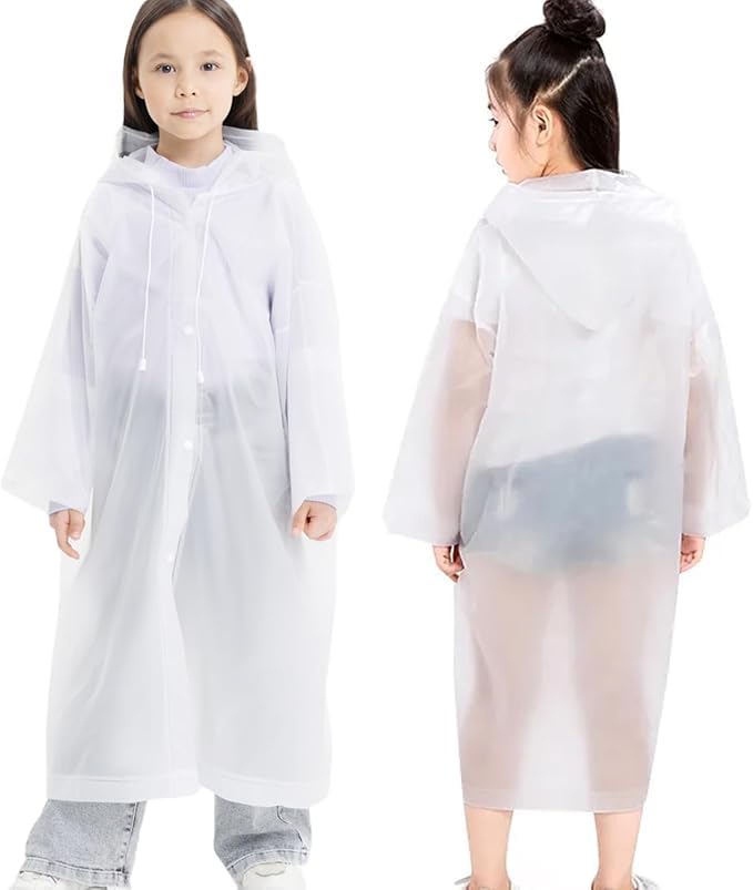 Lonimia2Pcs festival rain poncho, all-round rain cover, brand , suitable for all kinds of outdoor activities. Suitable for men, women and children, Figure reactionary