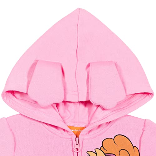 Nickelodeon Paw Patrol Skye Toddler Girls Girls Zip-Up Hoodie Tulle Ruffles 3T Pink