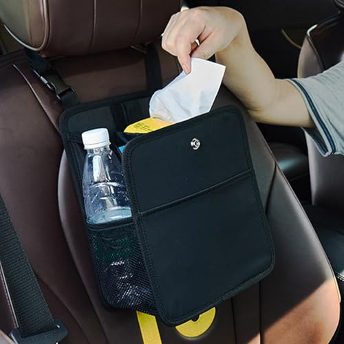 Bolsa trasera de coche con base rígida y diseño plegable compacto 6