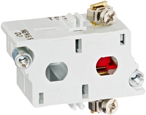 Eaton 10250T51 Switch Contact Block, 30.5mm Diameter, Screw Terminals, SPST-NC Contacts