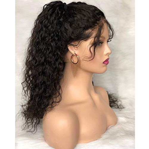 Rossy&Nancy Realistic Female Mannequin Head with Shoulder Manikin PVC Head Bust Wig Head Stand for Wigs Display Making,Styling,Sunglasses,Necklace Earrings (Beige)