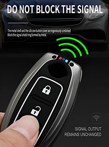 Coque de protection clé Nissan 4 boutons finition robuste pour Frontier