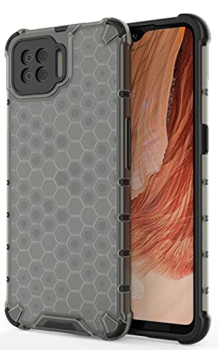 Image of Glasgow | for Oppo F17 Stylish Look Pattern Back Case Cover for Oppo F17 - Black