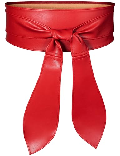 Women Wide Belt Waist Knotted Belt For Dress Halloween Outfit Cosplay Costume Accessories