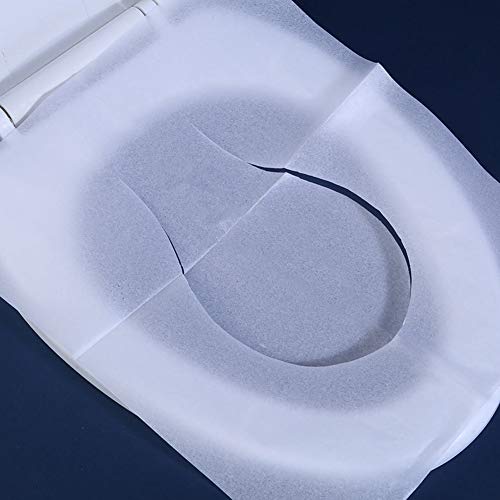 szlsl88 - Funda para Asiento de Inodoro desechable, 200 piezas/250 Piezas de Papel de Madera para Inodoro, Tapas de Asiento de Inodoro Desechables, No nulo, como se Muestra en la Imagen, 250pcs