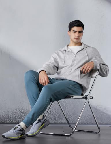 Image of DAMENSCH Regular Fit Matt Solid Premium Microfibre Elastane Cargo Joggers Dyes Soft Inner Fleece Fabric for Softer Feel, Comfortable Casual Wear Joggers for Men