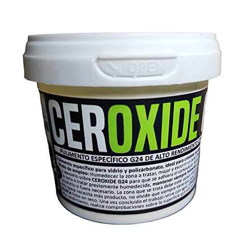 ¿Cómo se aplica oxido de cerio? UDOE