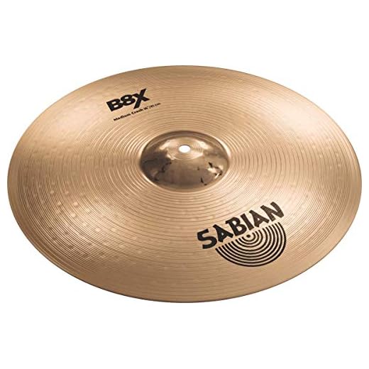 SABIAN 16" B8X Medium Crash Cymbal