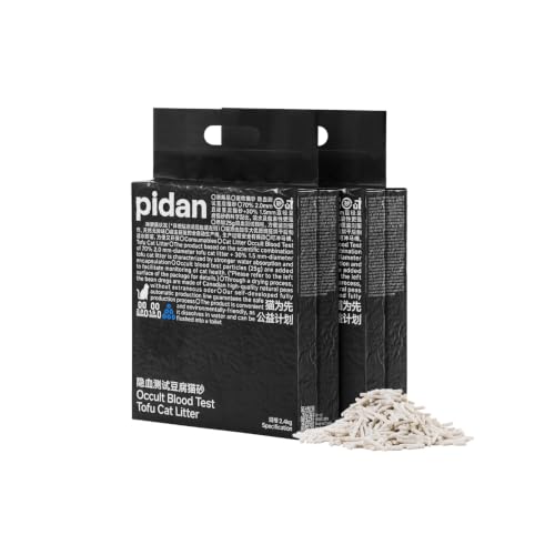 pidan tofu cat litter clumping flushable low dust non-toxic soybean