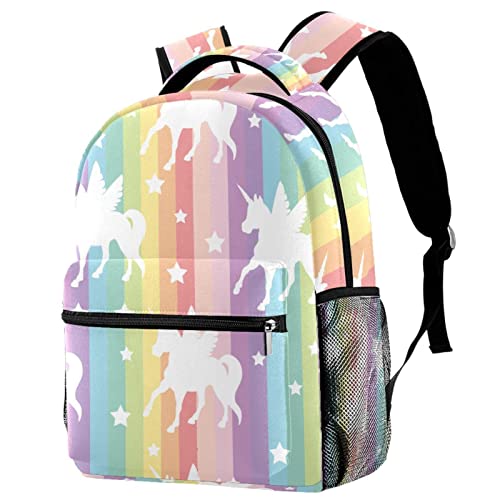Sac à dos de voyage coloré arc-en-ciel, le cadeau idéal pour le campus