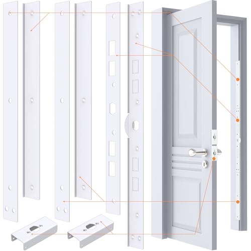 Jamb Repair and Reinforcement Kit for Door Security