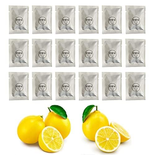 Image of 20 Pack Car Air Vent Clip Freshener Refills Solid Fragrance Replacement Pads, Long Lasting Air Freshener for Car accessories for Women Men (Lemon)