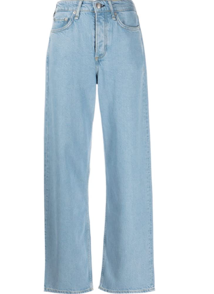 rag & bone Women's Logan Blossom Featherweight Full Length Jeans