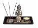 Produktbild Out of The Blue 190147 Deko-Set, Polyresin, Schwarz, 23 x 7.7 x 12.8 cm