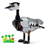 Mirthben Ringelgans Mini Bausteine Set,173 Teile Steine Set mit Anleitung -Vögel Modell Deko für Kinder & Erwachsene, Geschenk für Naturliebhaber und Sammler