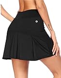 HOLE & INNER SHORTS - Kleines Loch in der Rückseite des tennisrock, damit das Kopfhörerkabel durch das Loch geführt werden kann. Die integrierten Shorts bieten optimalen Schutz.