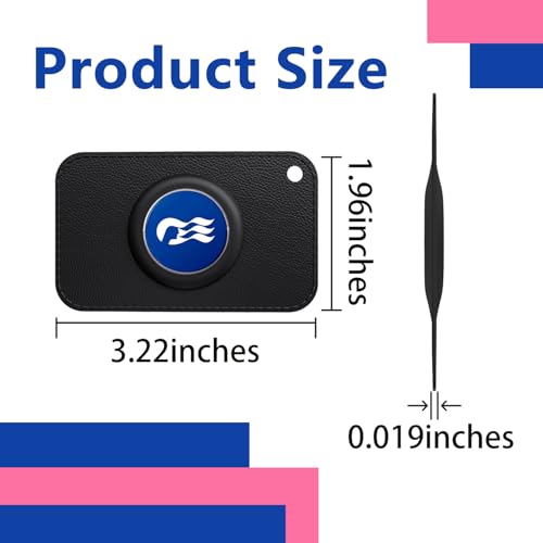 Image of 4Pack Medallion Card Holder for Princess Cruise - Cruise Ship Essentials for Lanyard, Purse or Wallet, Durable Silicone Cruise Accessory (Fits 2025 2026 Medallion)