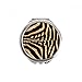 Pinto Feather Design Hand Compact Mirror Round Portable Pocket Glass