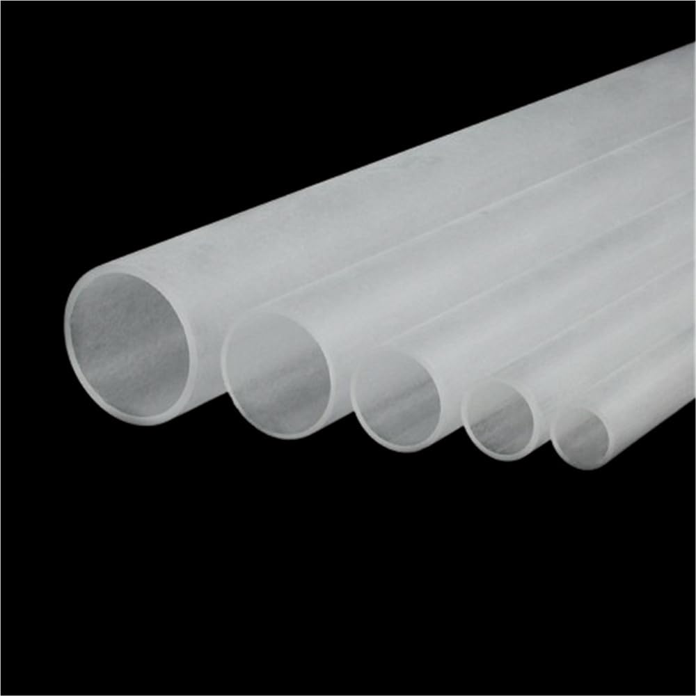 Tubi acrilici satinati PMMA 25MM 20CM per paralumi da giardino acquari fai da te