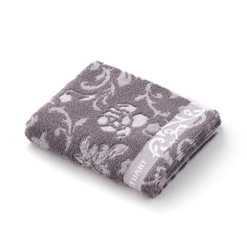 JILL STUART(ジルスチュアート) シックエレガンス フェイスタオル グレー バラ 花 華やか 58-1952150 約34×80cm