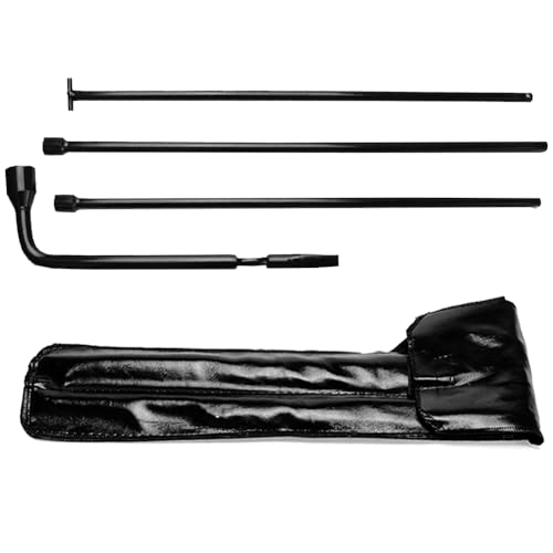 Image of Spare Tire Removal Tool Kit Tire Lug Wrench Handle Tire Removal Replacement Kit Fit For Nissan Frontier Armada Pathfinder Xterra Titan Jx35 Qx4 Infiniti Qx56 Qx60