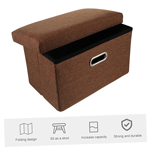 Tabouret de rangement multifonctionnel Zerodeko avec assise