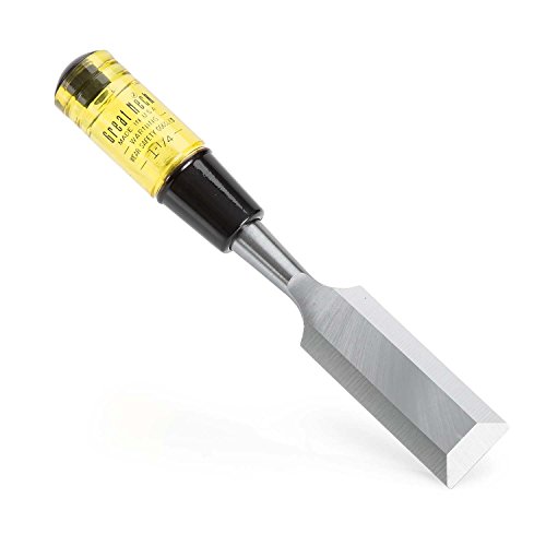 GreatNeck 1047 1-1/4 Inch Professional Quality Wood Chisel