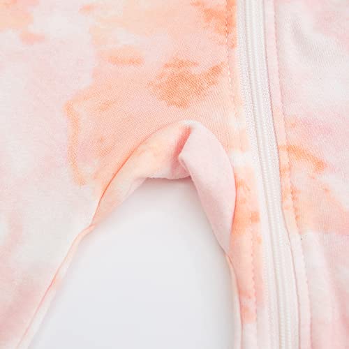 Image of O2Baby Baby Boys Girls Organic Cotton Zip-Front Sleeper Pajamas, Footed Sleep 'n Play
