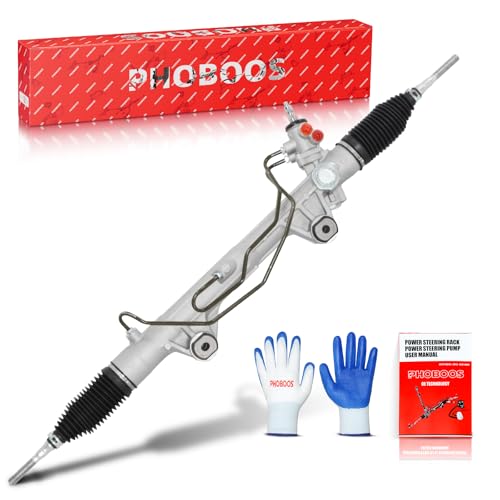 Phoboos Hydraulic Power Steering Rack And Pinion Assembly Compatible With Mit...