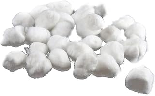 Beavorty 400 Pçs Bolas De Algodão A Granel Bolas De Algodão Extra Grandes Mini Bolas De Algodão Coloridas Bolas De Algodão Orgânico Descartáveis Bola De Algodão De Salão Bolas Cosméticas