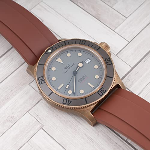 Image of StrapHabit Quick Release Rubber Watch Strap Band FKM 20mm 22mm 24mm