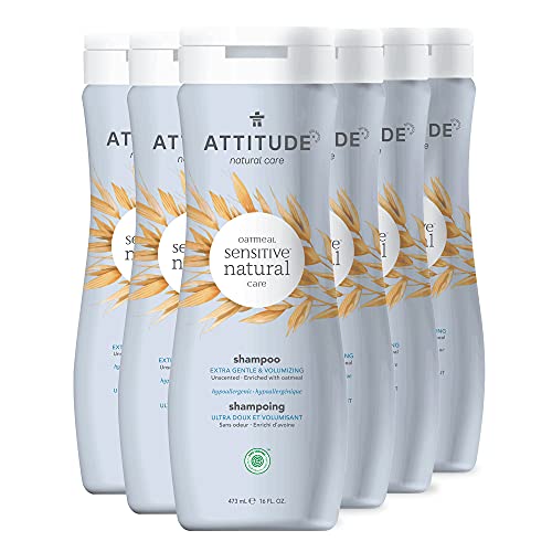 ATTITUDE Hair Shampoo, EWG Verified, Plant- and Mineral-Based Ingredients, Vegan ...