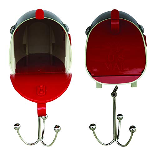 Rivers Edge Products Green Shad Fishing Lure Mailbox for Outside of Residential Home, Rural Mailbox Constructed of Metal with a Plastic Overmold, UV Resistant, Includes Mounting Hardware - Thumbnail 5