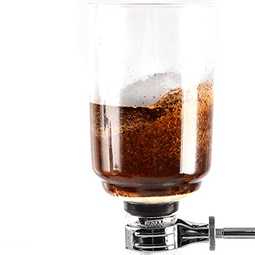 Cafetera de Sifón Ajustable con Jarra Transparente 1 taza
