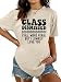Class Dismissed Shirt Women Funny Last Day of School Teacher Tshirts Summer Break Teacher Short Sleeve T-Shirts Tops Beige