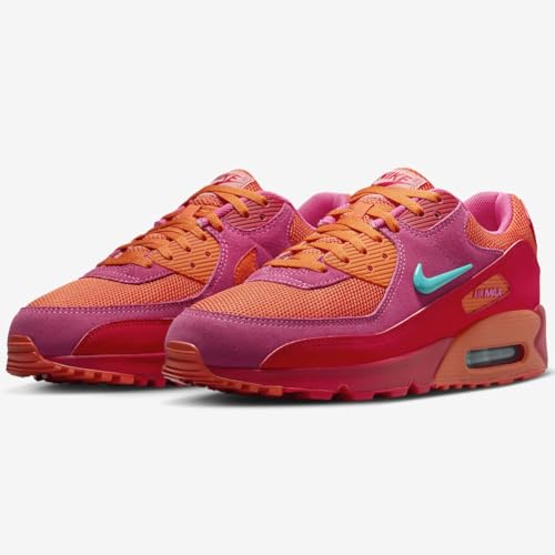 Nike Air Max 90 Mens (FJ3868-600, Alchemy Pink/Cosmic Clay/Fire Red/Dusty Cactus) Size 102