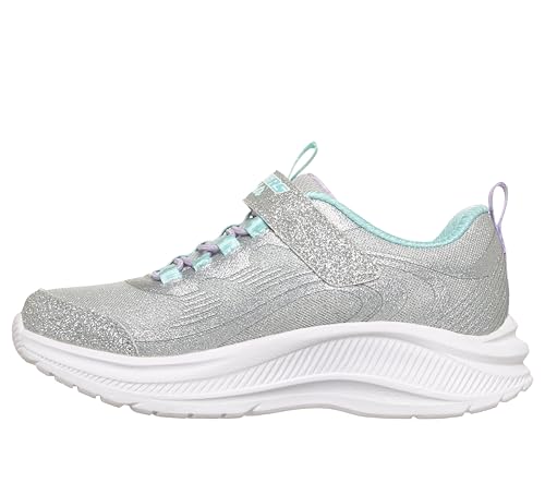 Skechers Fille Rainbow Cruisers Glitzy Glow Baskets Sparkle Mesh Trim - vue 7