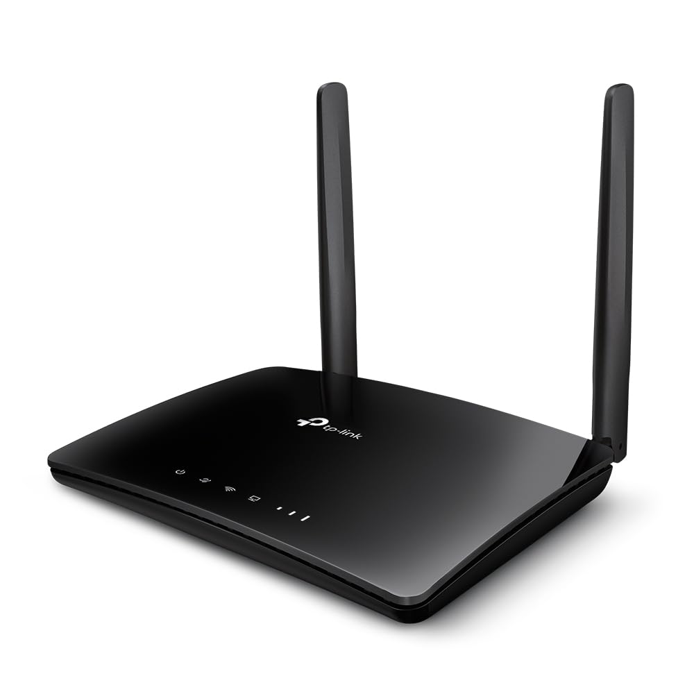 TP-Link Archer MR202 LTE Router, 4G Router SIM Karte, WLAN Dual-Band AC750, 4G Cat4 bis zu 150 Mbit/s, 4 Ports, Plug and Play, MU-MIMO, TP-Link One Mesh