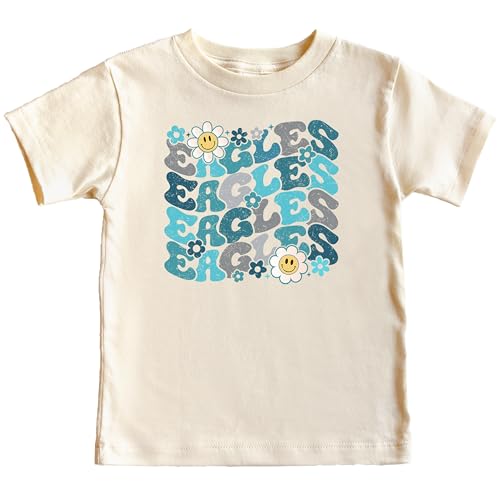 Eagles School Spirit Shirt for Game Day Apparel for Adults and Kids